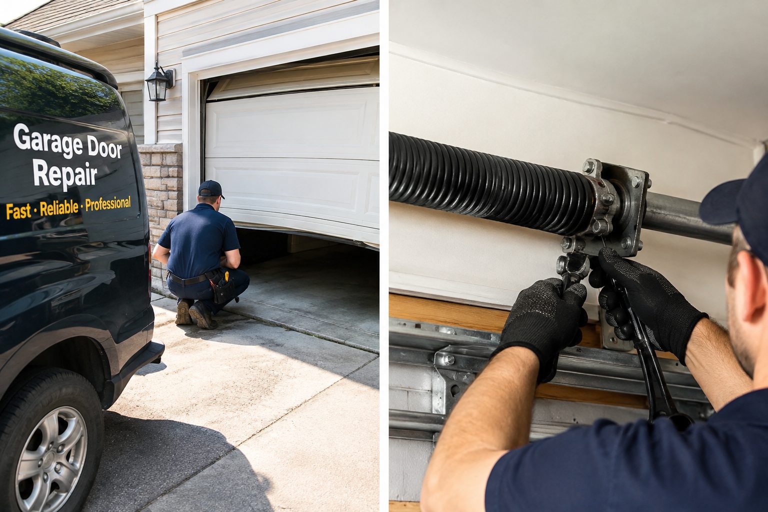 Emergency Garage Door Repair in Potomac